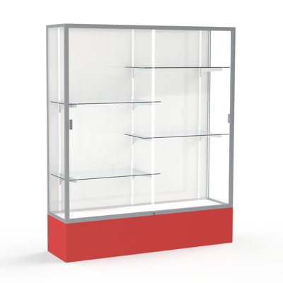  Spirit Series 72'' H x 60'' W Aluminum Display Cases