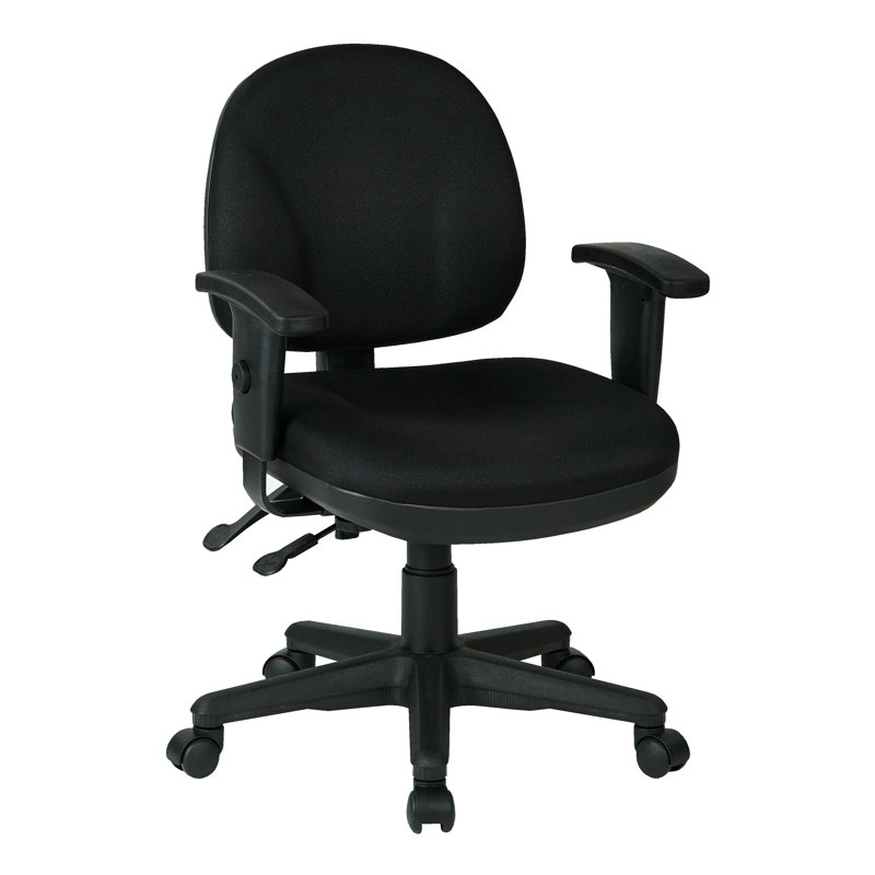 Work Smart Task Chair, Icon - Black