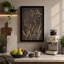 Dried Wildflowers Study Botanical - Wrapped Canvas-1834958425-1834958419