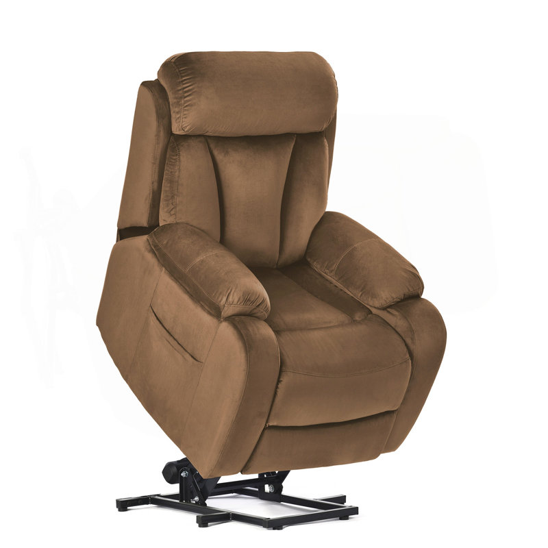 Lift Chair Recliner For Elderly Power Remote Control Recliner Sofa Relax Soft Chair Anti-Skid Australia Cashmere Fabric Furniture Living Room