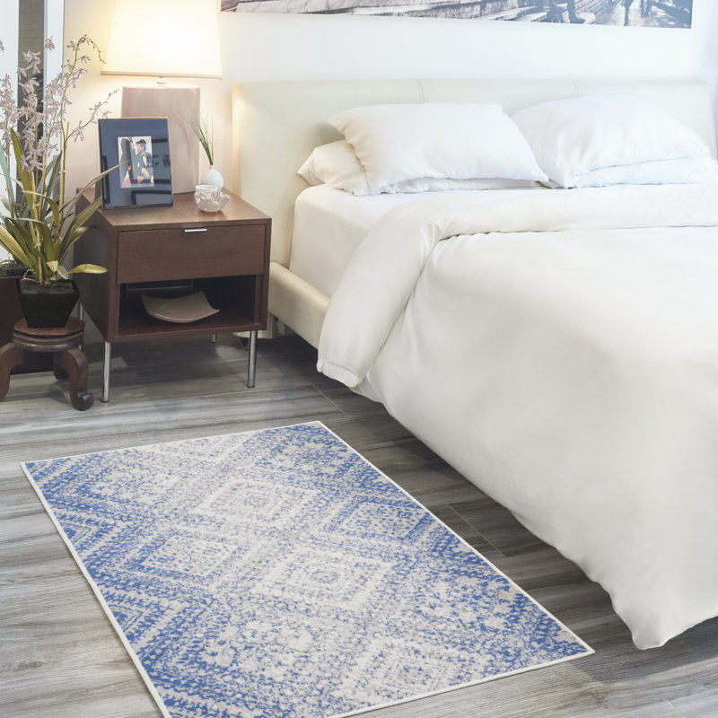 Tapis ivoire Harriet Bohemian Farmhouse, Rectangle 3 pi x 5 pi