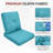 Carolina 24" X 22" Outdoor Furniture Replacement Cushions-110860466-123628614