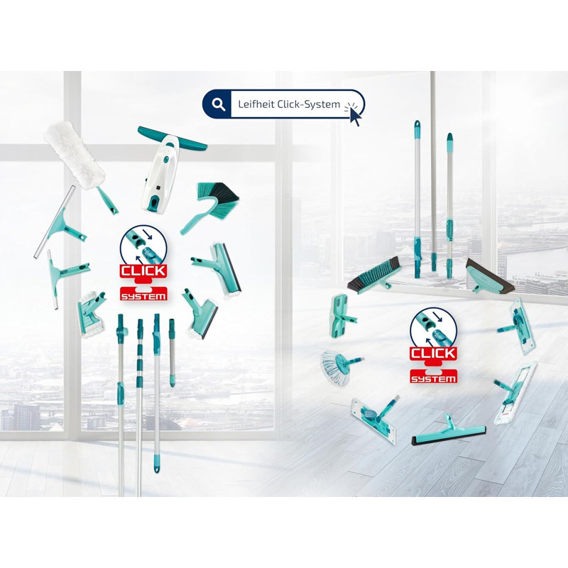 Ensemble balai et seau Profi XL pour le nettoyage des sols, balai en microfibre de 42 cm
