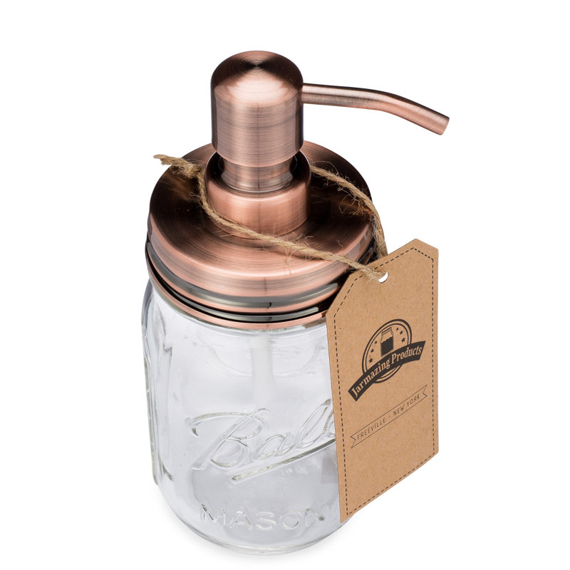 Distributeur de savon Mason, Cuivre