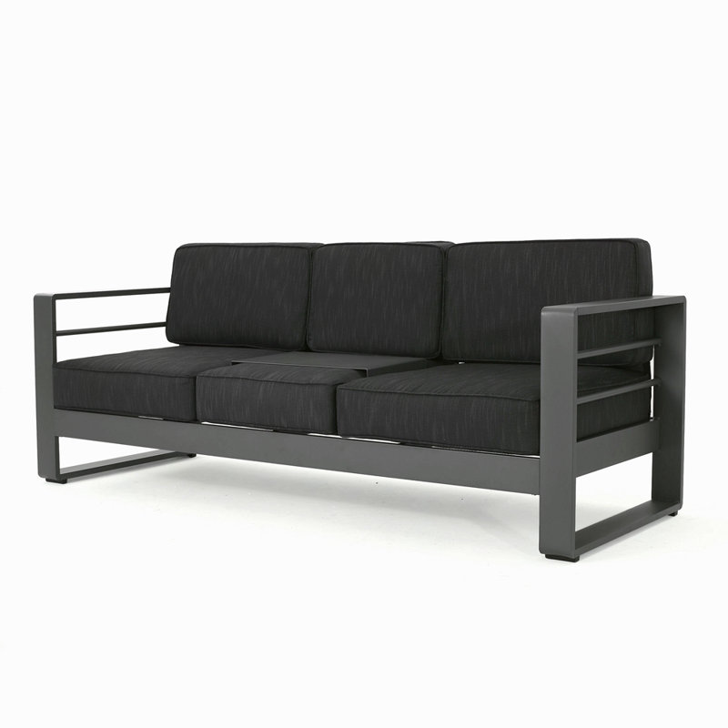 Cape Coral 3 Seater Sofa W/ Metal Tray