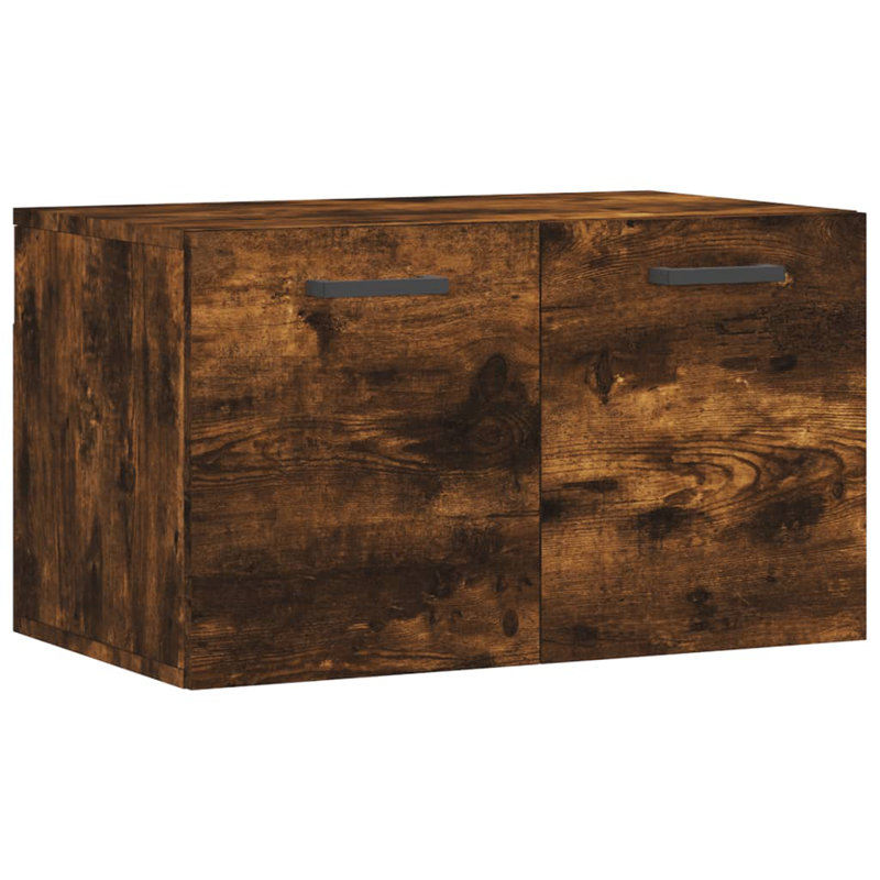 Mariely Bathroom Cabinet, Smoked Oak