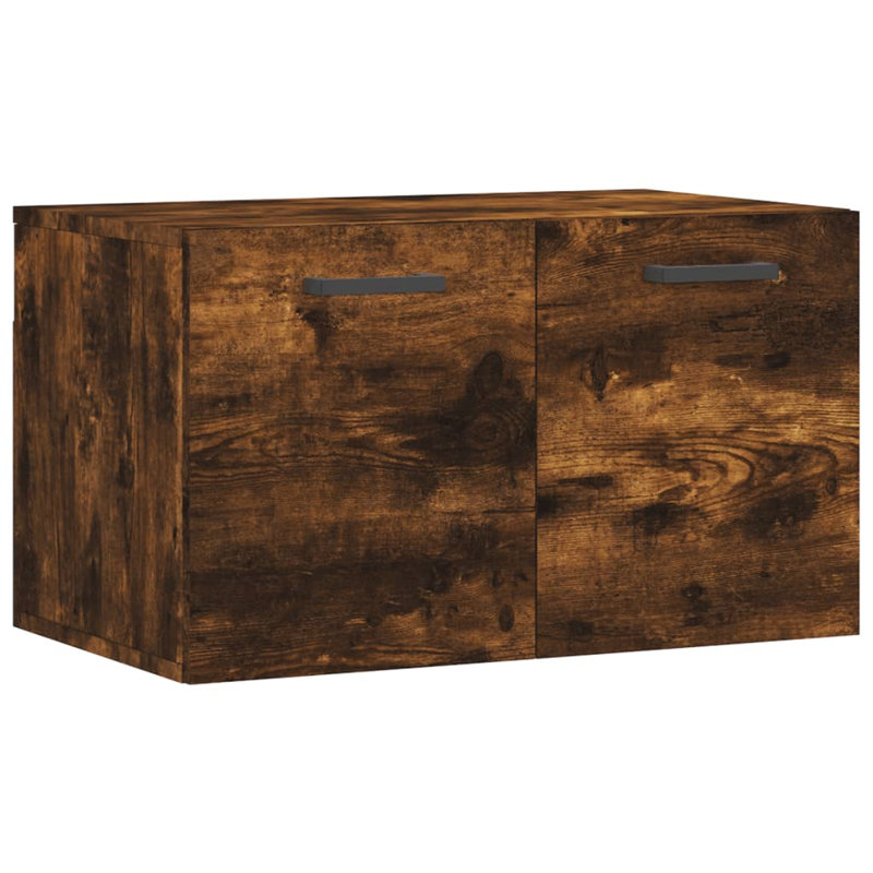 Mariely Wall Bathroom Cabinet, Smoked Oak