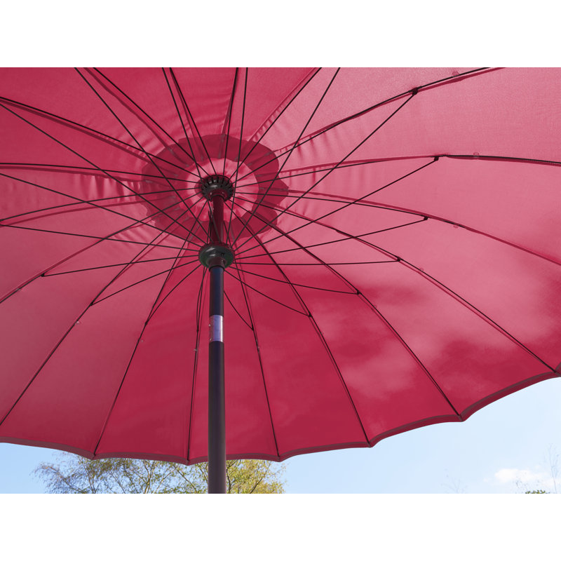 Quiana 250cm Market Parasol, Pink