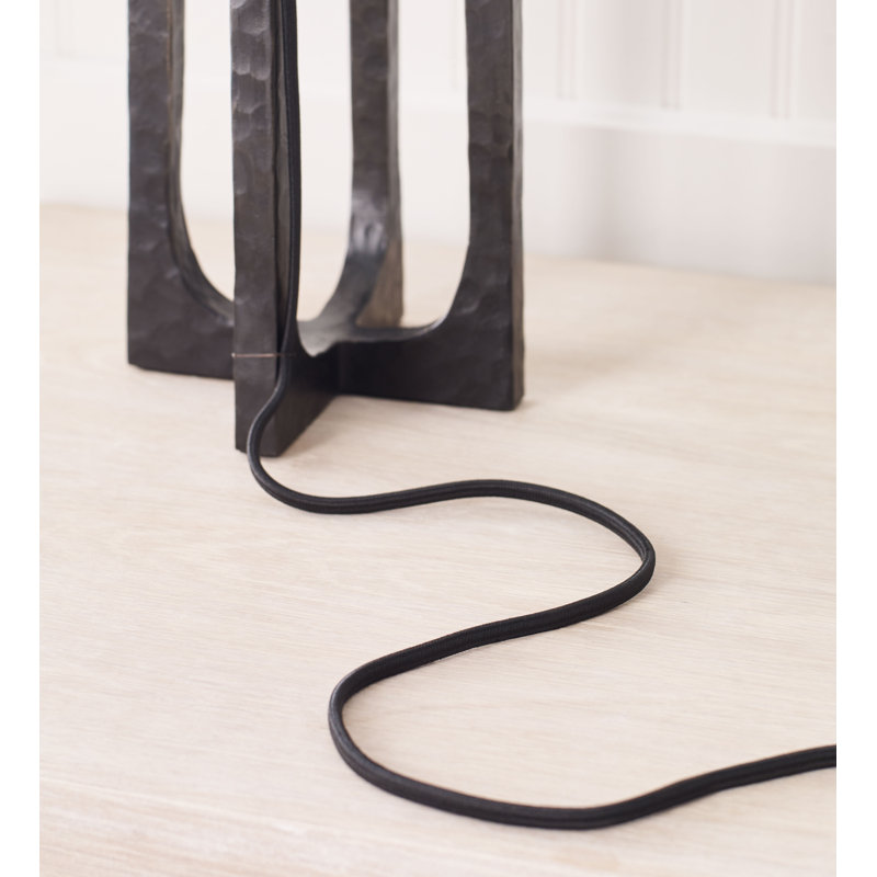 Scala Table Lamp, Aged Iron