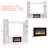 Media Center With Electric Fireplace Heater-1630391257