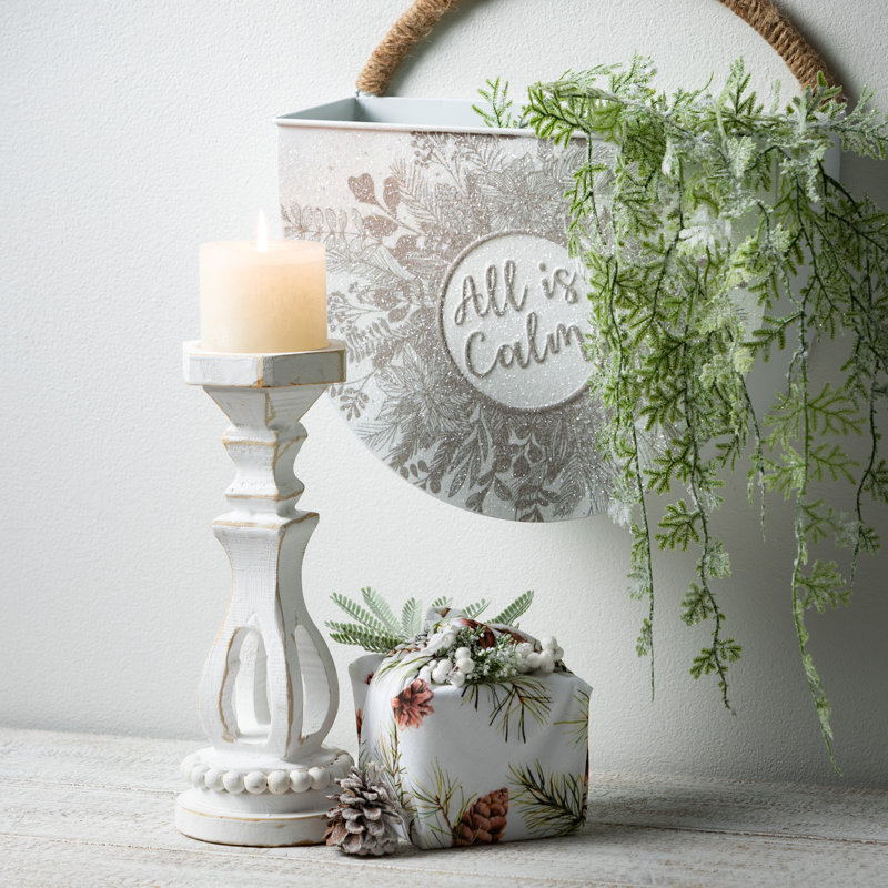 Metal Wall Organizer with Wall Baskets