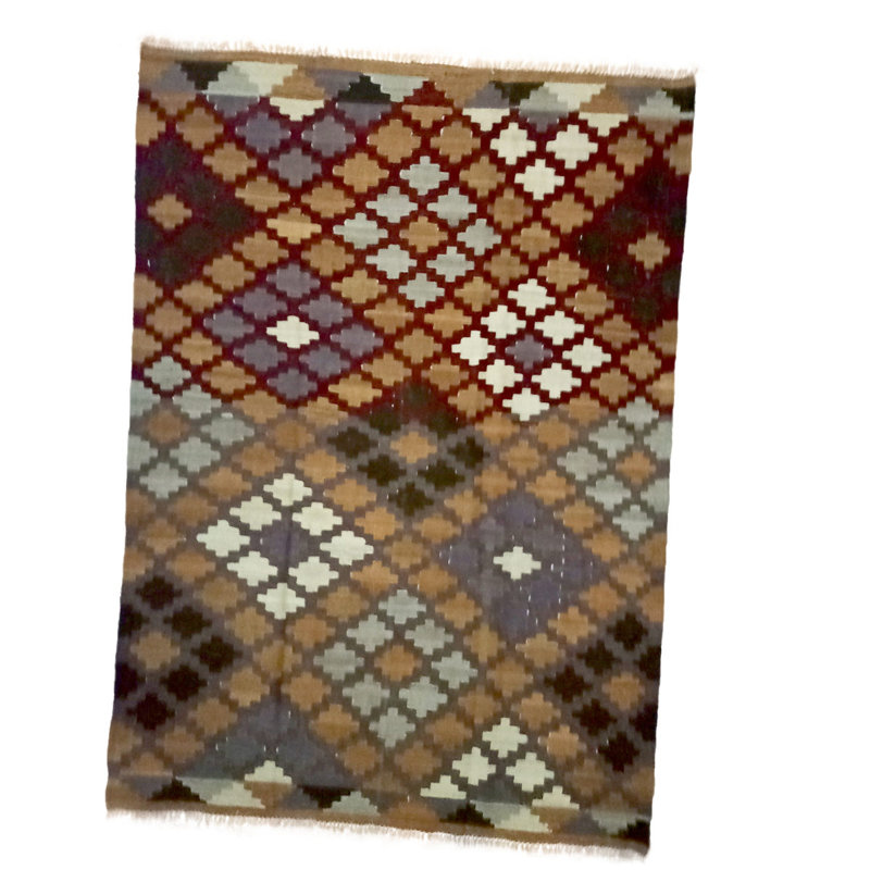 Ranney Geometric Hand Woven 170cm X 240cm Area Rug, Wool