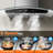 Tieasy 30" Stainless Steel 700 CFM Convertible Wall Range Hood with Baffle Filter-67649526