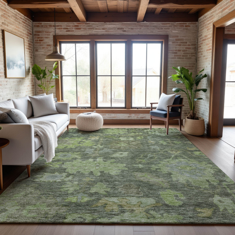 Tapis mondial de qualité supérieure lavable à la machine Konopka AMF1108, Rectangle 8 pi x 10 pi