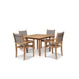 Pearl 5 Piece Sunbrella Dining Set