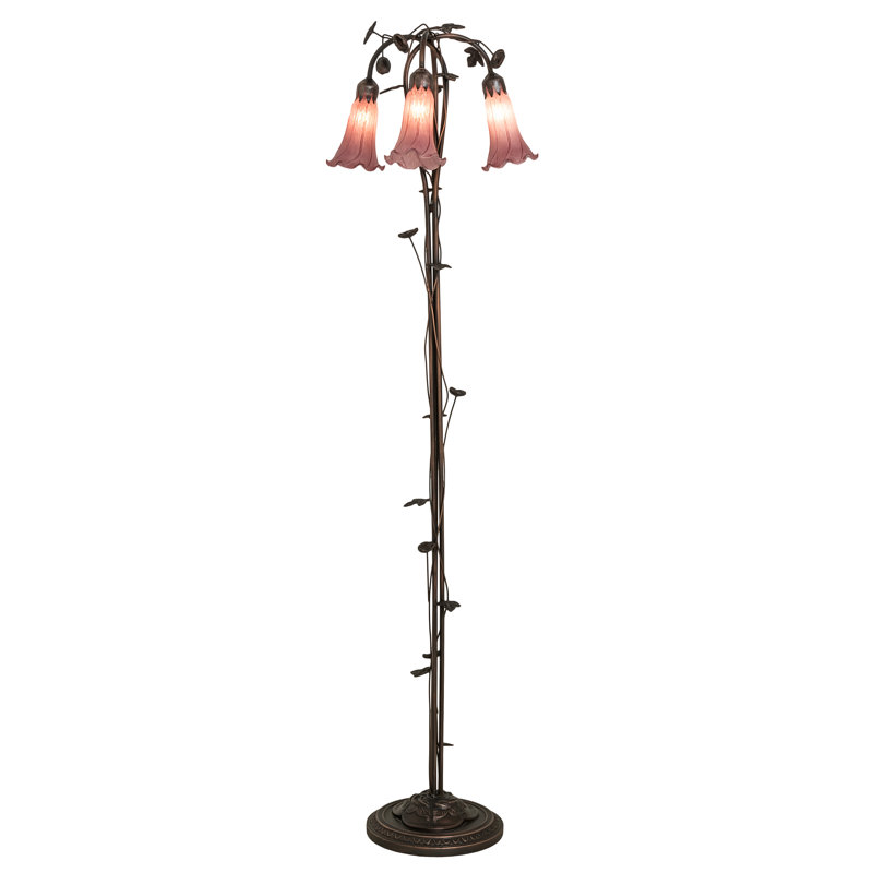 Sinagra Floor Lamp, Lavender
