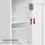 Narma Solid Wood Freestanding Linen Cabinet-1867568255