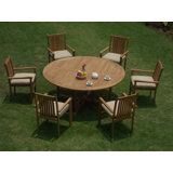 Jakobe Outdoor 7 - Piece Teak Dining Set