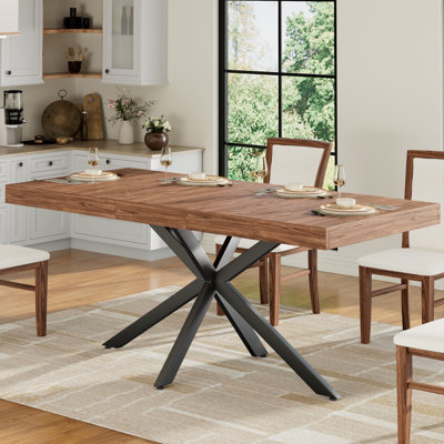 Averni Extendable Dining Table with Storage Box for 6-10 Seat