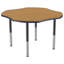 Table d'activité en T 48 po x 48 po avec moulures en T et pieds réglables-1368029877-1394873213