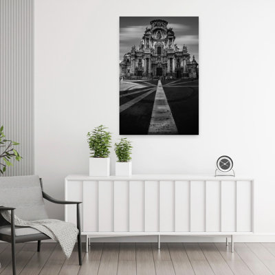 Dramatic Baroque Facade Dramatic Abstract Contemporary Architecture City Wall Art