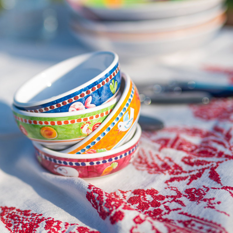 Campagna Handmade Melamine Pasta Bowl