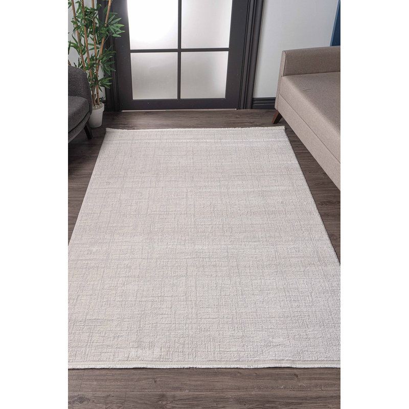 Naysa Solid Colour Area Rug, Rectangle 80 x 150cm