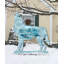 Art de jardin paysages winter wolfs