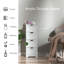 Commode d'appoint en bois massif