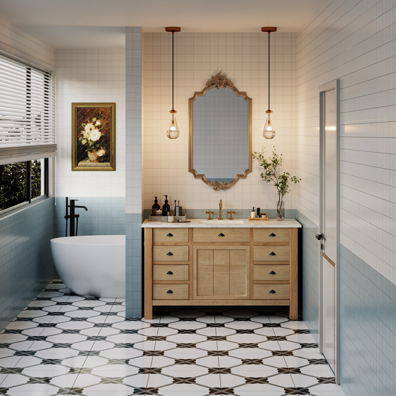 DeerValley Ursa Undermount Bathroom Sink 18" X 13" Rectangular Vitreous China with Overflow, Beige