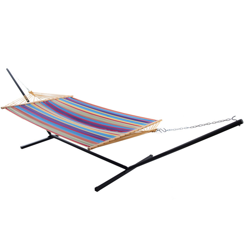 Hamac double 13 pi avec support Vivere, Mauve
