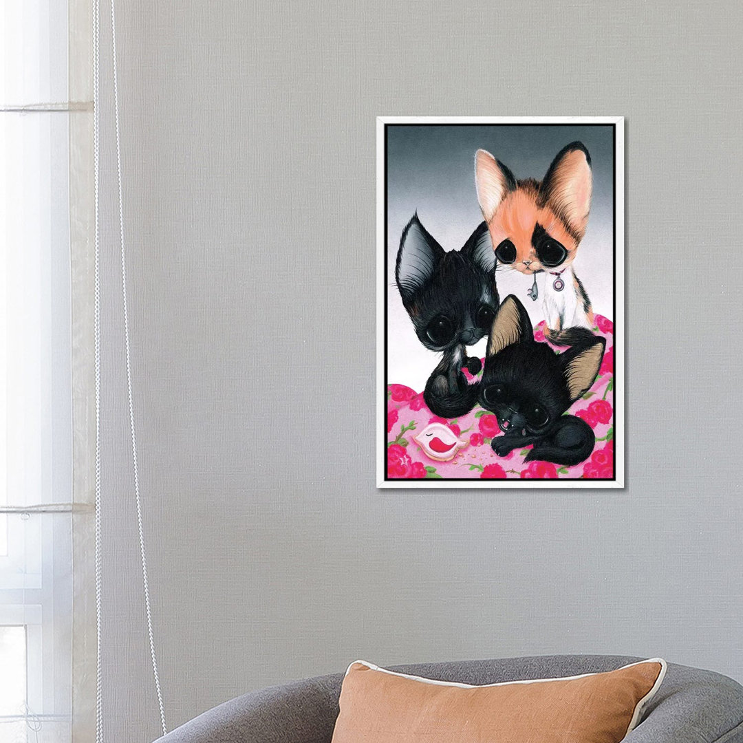 Cous Cous, Mipsy, And Chibi von Sugar Fueled - Gallery-Wrapped Canvas Giclée on Canvas