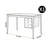European style minimalist rectangular desk