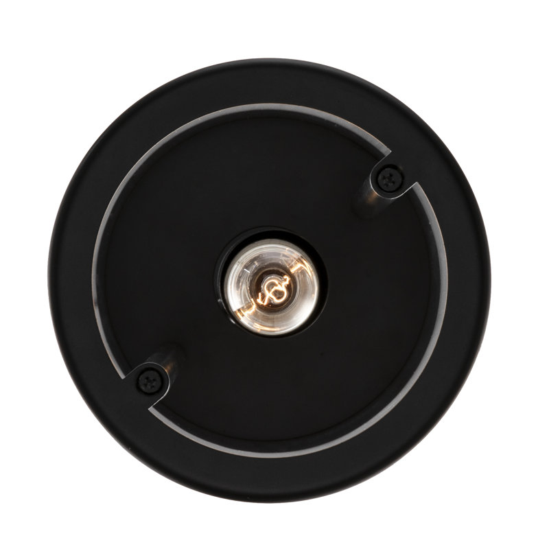 Benefiel 1 - Light Cone Pendant, Black, 18" H x 13.25" W x 13.25" D