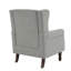 Duward 74Cm Wide Tufted Wingback Armchair with Solid Wood Legs-1791756085
