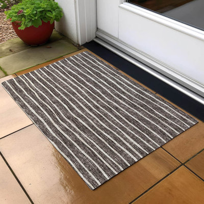 Tapis intérieur / extérieur Loreen avec envers antidérapant