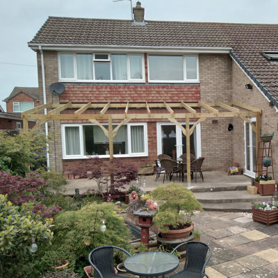 Randi Manufactured Wood Pergola
