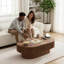 Table basse ovale