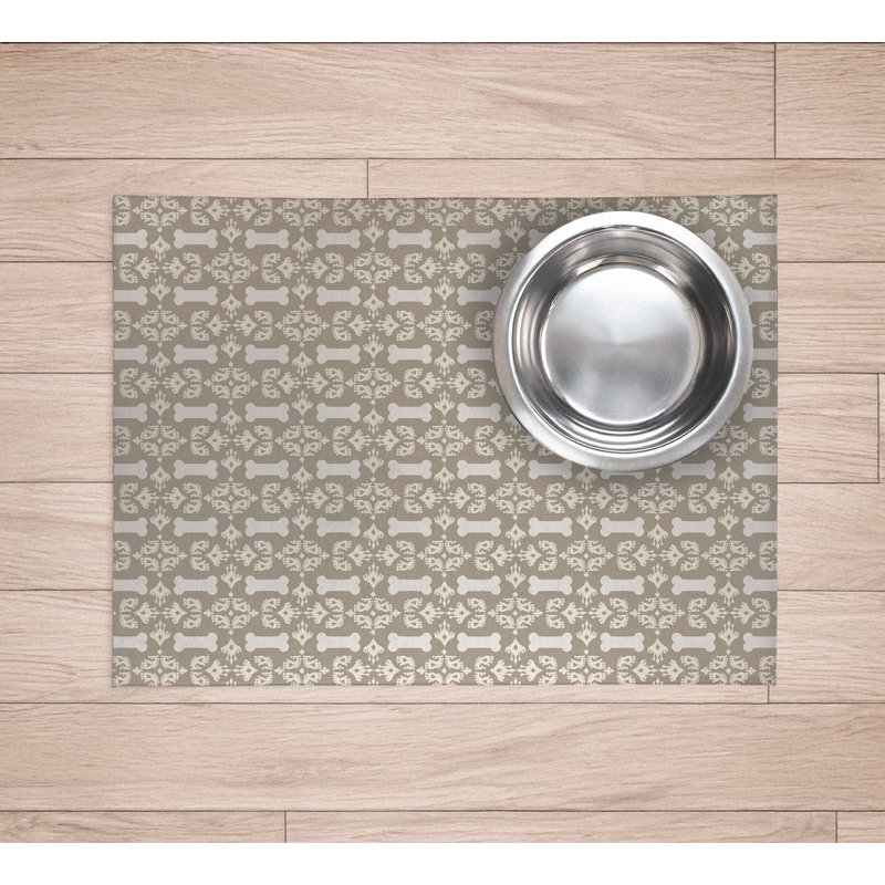 Napperon pour chien en forme de pia, Taupe, H 0,08 po x l 24 po x P 36 po