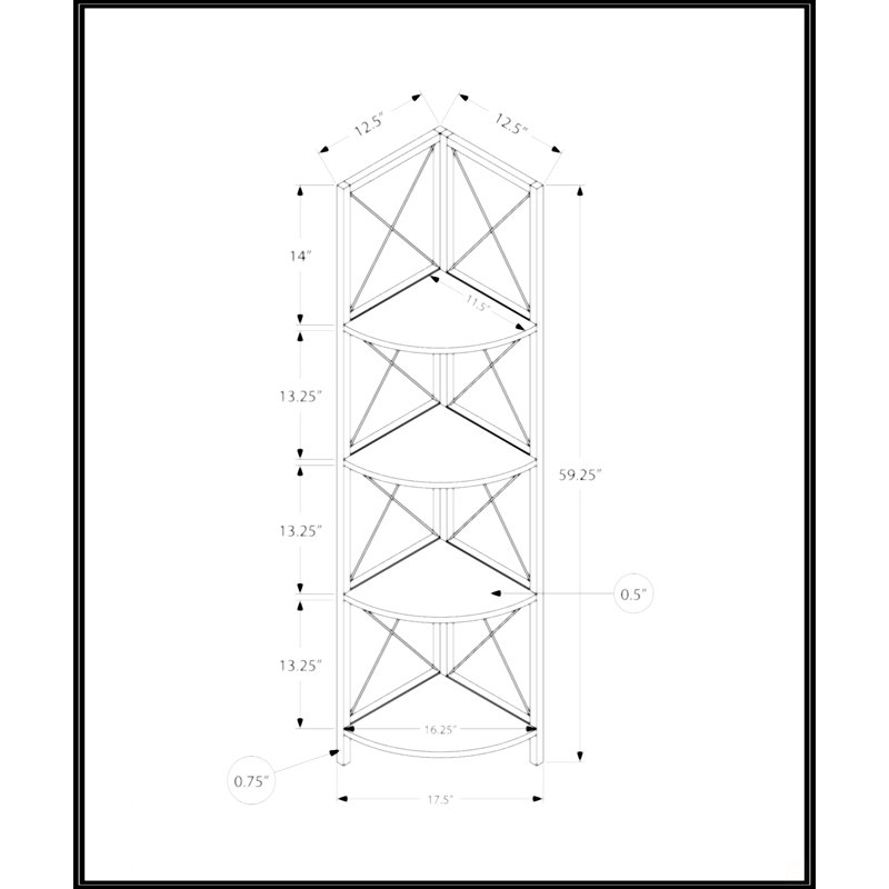 Bookshelf, Black
