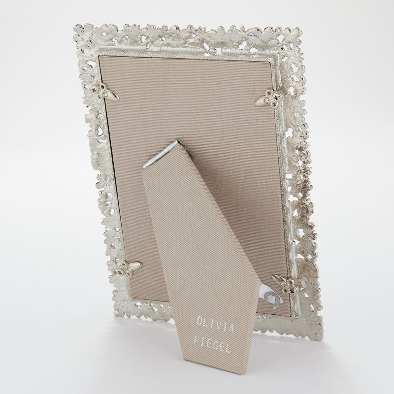 Everleigh Metal Picture Frame, 4" x 6", Silver