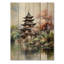 Art asiatique, pagode sereine II sur bois-1257424349