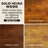 Solid Wood Queen Bed Frame with Headboard, 800lbs Capacity Scandinavian Platform Bed, Walnut Finish, Non-Slip and Noise-Free, No Box Spring Needed-805927955-805927952