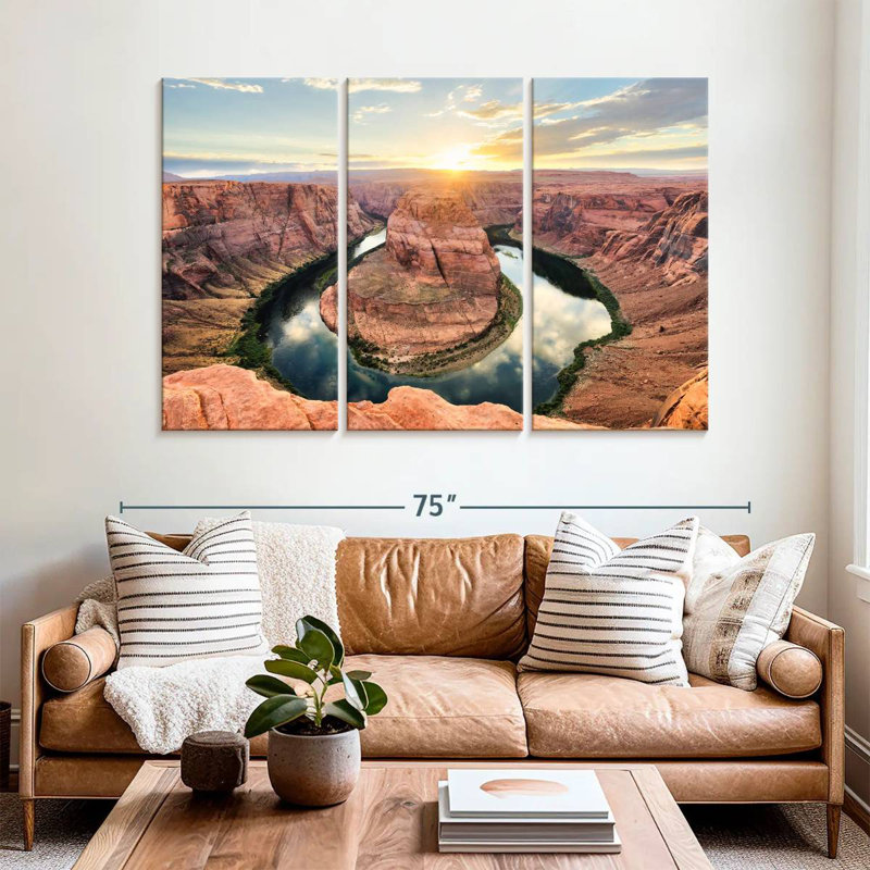 Alvord Horseshoe Bend Canyon, H 42 po x l 65 po