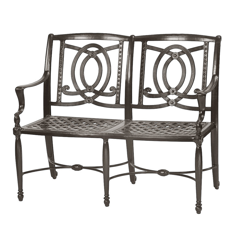 Bel Air Bench Frame, Midnight Gold