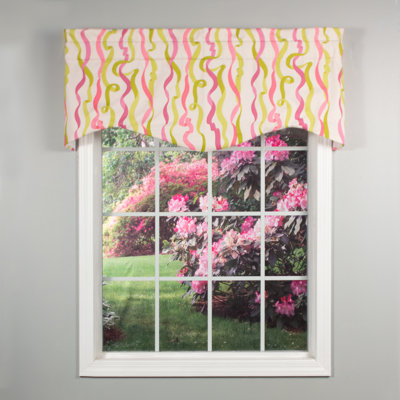 Ribbons Lime Cotton Winston Valance