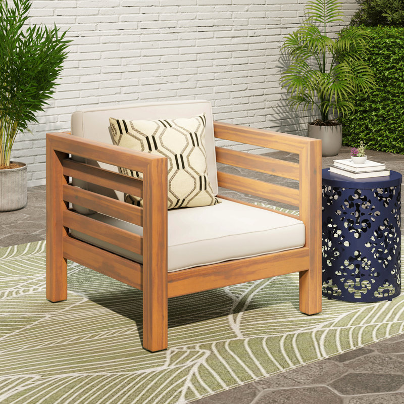 CHAISE CLUB, Beige, Teck