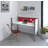 Pro-Biz Simple Workstation with 3 Privacy Panels Benching Desk-18375414