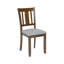 Ensemble de salle à manger de cuisine 6 pièces, table de salle à manger rectangulaire en bois avec 4 chaises rembourrées et un banc, ensemble de table de salle à manger pour 6 personnes, salon, bar et cuisine