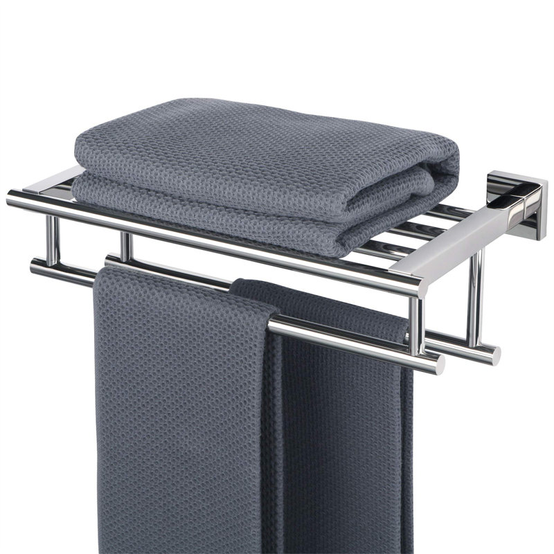Castillon 40cm 1 Towel Bar, Silver